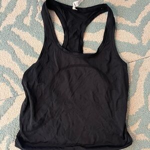 Black Racerback Tank Top